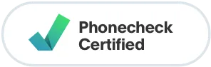 Phonecheck Certified — Pill auf Weiß