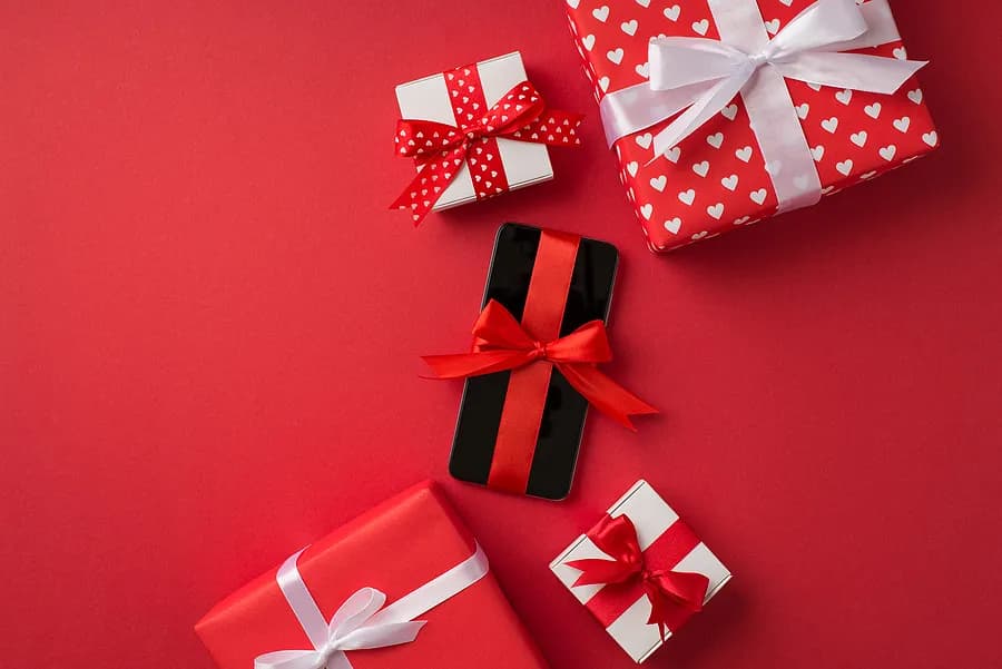 Wrapped presents