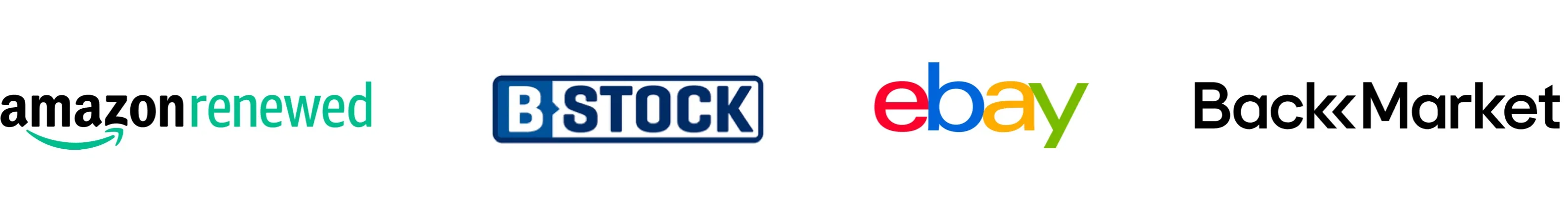 Logos führender Reseller und Marktplätze, die Phonecheck vertrauen